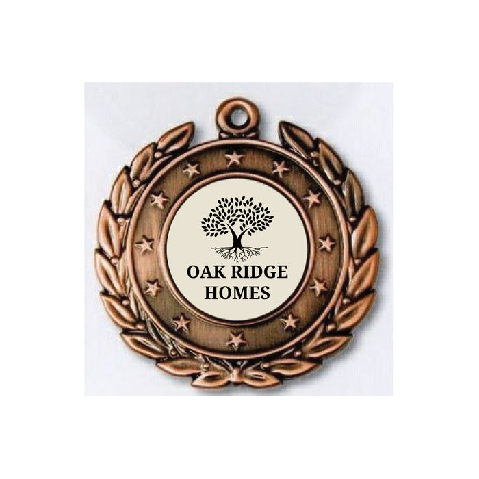 Custom Logo 2" Corporate Golf Medals