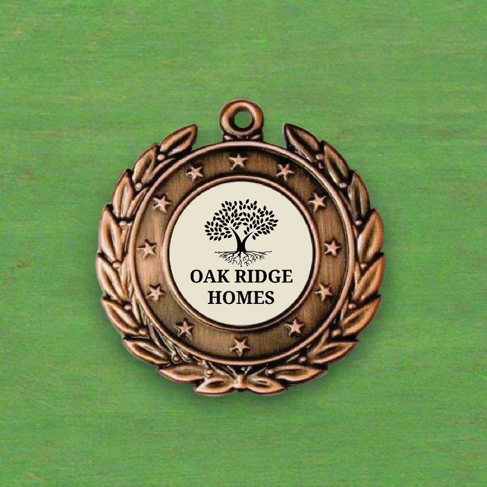 Custom Logo 2" Corporate Golf Medals
