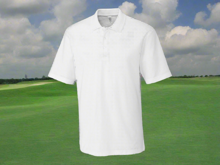 Clique Addison All Cotton Pique Short Sleeve Mens Polo