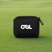 Custom Logo Mesh Zipper Golf Valuable Bag - Tournamentshowroom.com