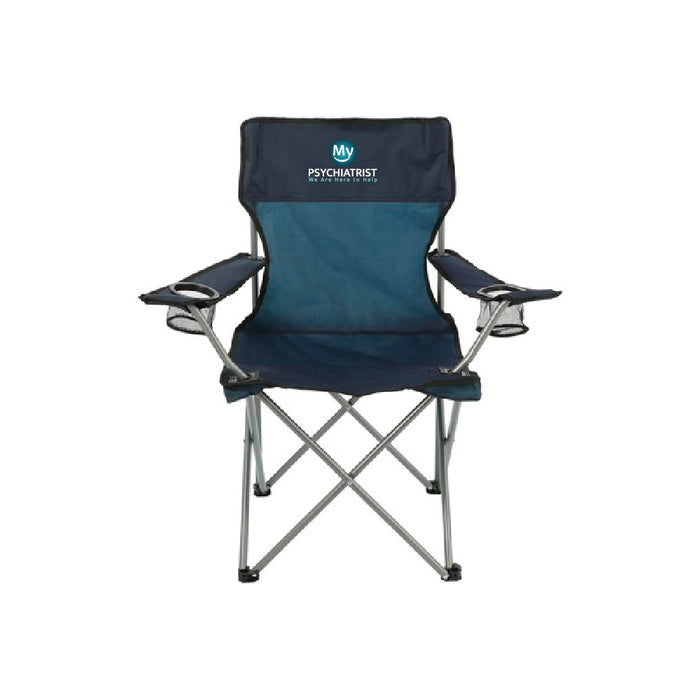 Custom Logo Heavy-Duty Game Day Event Folding Chair – 300 lb Weight Capacity - Tournamentshowroom.com