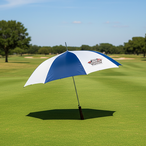 Custom Logo School Golf Umbrella - Tournamentshowroom.com