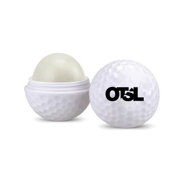 Lip Balm Golf Ball Moisturizer Container