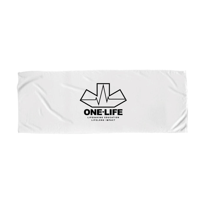Custom Logo Alpha Performance Fitness Towel - Tournamentshowroom.com