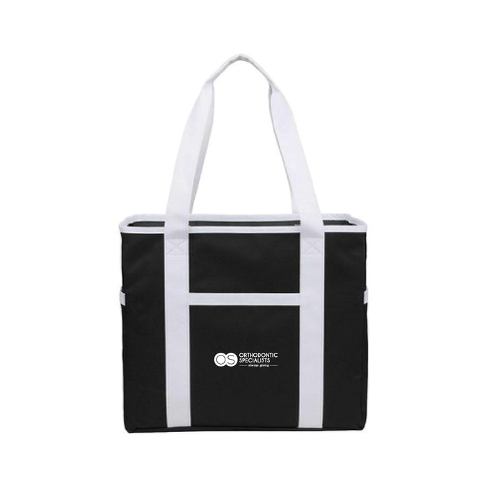 Custom Logo Varsity Club Everyday Tote Bag - Tournamentshowroom.com
