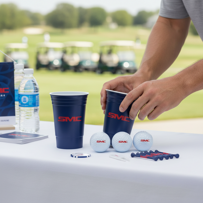 Custom Logo Golf Tournament Cup Pack - Tournamentshowroom.com