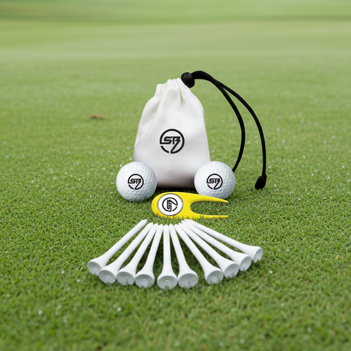 Golf Tees and Divot Tool Pouch - Tournamentshowroom.com