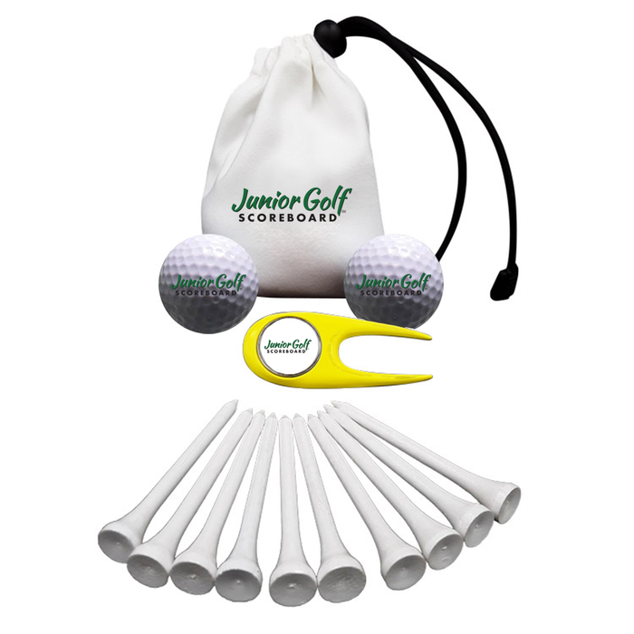 Golf Tees and Divot Tool Pouch