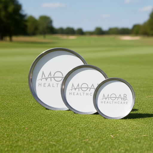 Custom Logo Traditional Golf Award Pewter Salvers - Tournamentshowroom.com