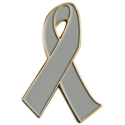 Custom Imprint Awareness Ribbon Lapel Pin