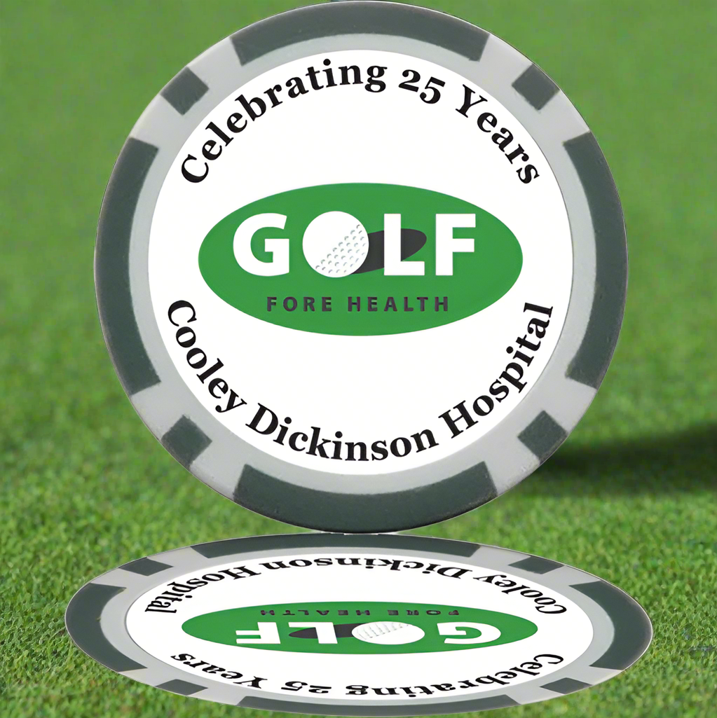 Custom Logo 11.5 gram ABS Poker Chips with 8 Stripes (Full Color Laminated Decals) - Tournamentshowroom.com