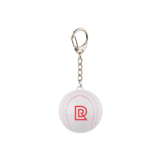 Custom Logo Baseball Keychain Lip Balm with SPF15 - Tournamentshowroom.com