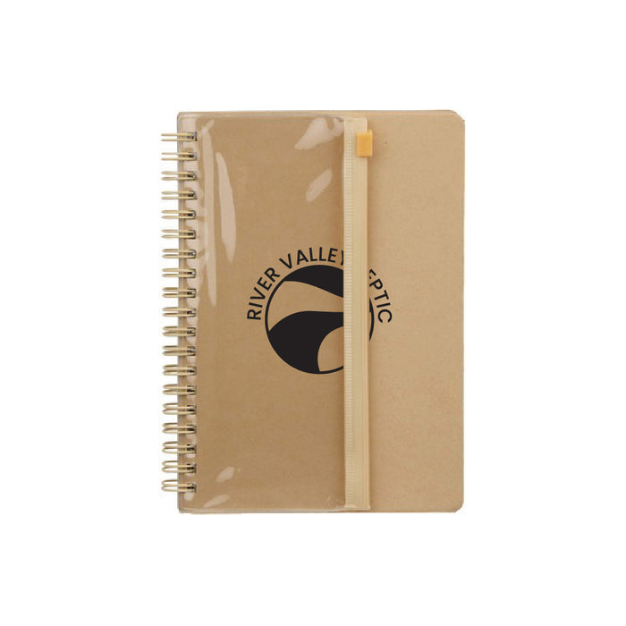 Custom Logo FSC 5 x 7 Inch Mix Doodle Notebook & Marker Kit