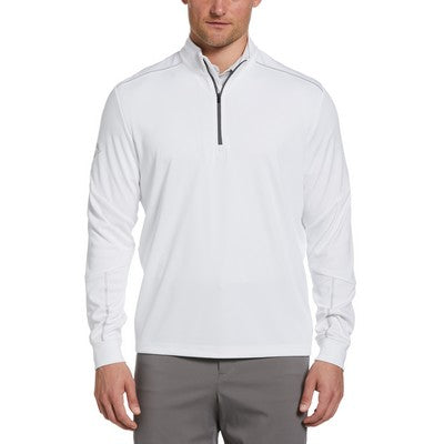 Custom Logo Embroidered Callaway Men's Water-Repellent 1/4-Zip Pullover Shirt - Tournamentshowroom.com
