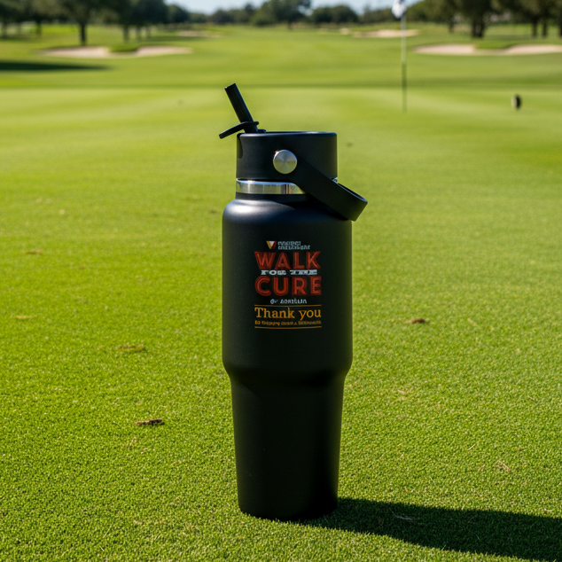 Custom Logo Hydro Flask Travel Bottle 32oz with Flex Straw Cap