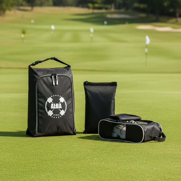 Custom Logo Crosstown Breathable Mesh Shoe Bag