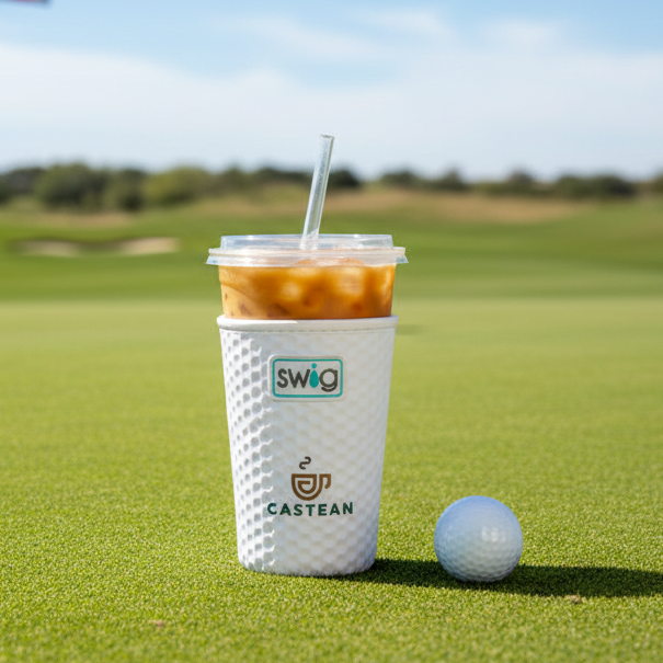 Custom Logo Swig Life Golf Ball Insulated Iced Cup Coolie