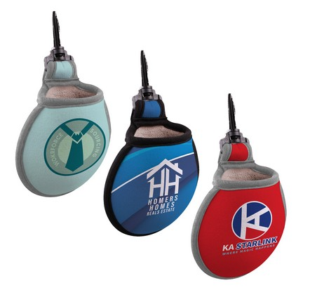 Custom Logo Toddy Gear Featherlite Golf Ball Cleaner - Tournamentshowroom.com