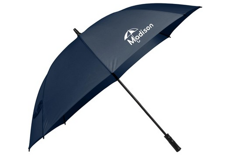 Custom Logo - 60" Value Golf Umbrella - Tournamentshowroom.com
