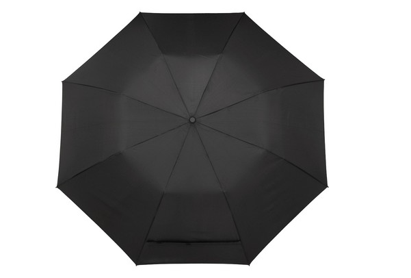 Custom Logo - 58" Recycled Auto-Open Folding Golf Umbrella - Tournamentshowroom.com