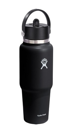 Custom Logo - Hydro Flask® Travel Bottle With Flex Straw Cap 32oz - Tournamentshowroom.com