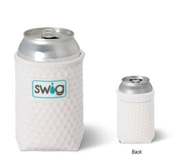 Custom Logo 12 Oz Swig Life Golf Ball Insulated Can Coolie - Tournamentshowroom.com