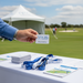 Custom Logo Mini Name Badge – Screen Printed Styrene - Tournamentshowroom.com