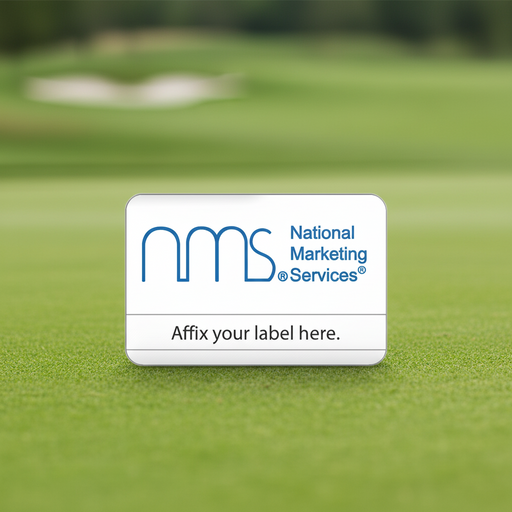 Custom Logo Mini Name Badge – Screen Printed Styrene - Tournamentshowroom.com