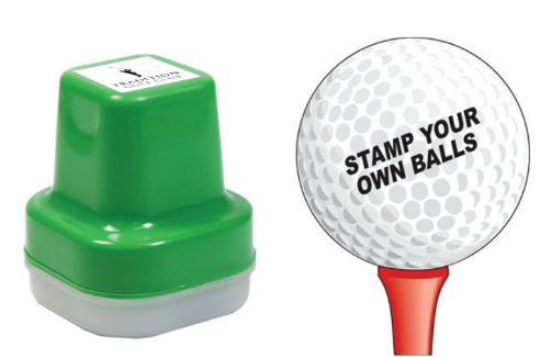 Golfer's Ball Stamp