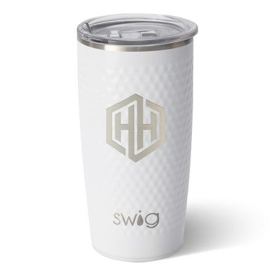 GOLF BALL SKIN SWIG LIFE™ STAINLESS STEEL TUMBLER 22oz.