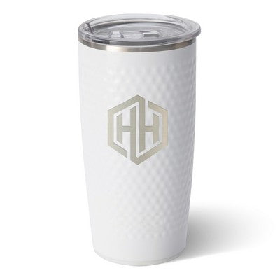 GOLF BALL SKIN SWIG LIFE™ STAINLESS STEEL TUMBLER 22oz.