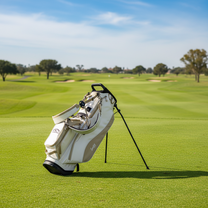 Custom Logo Sunday Golf® Ryder 14-Way Divider Golf Stand Bag