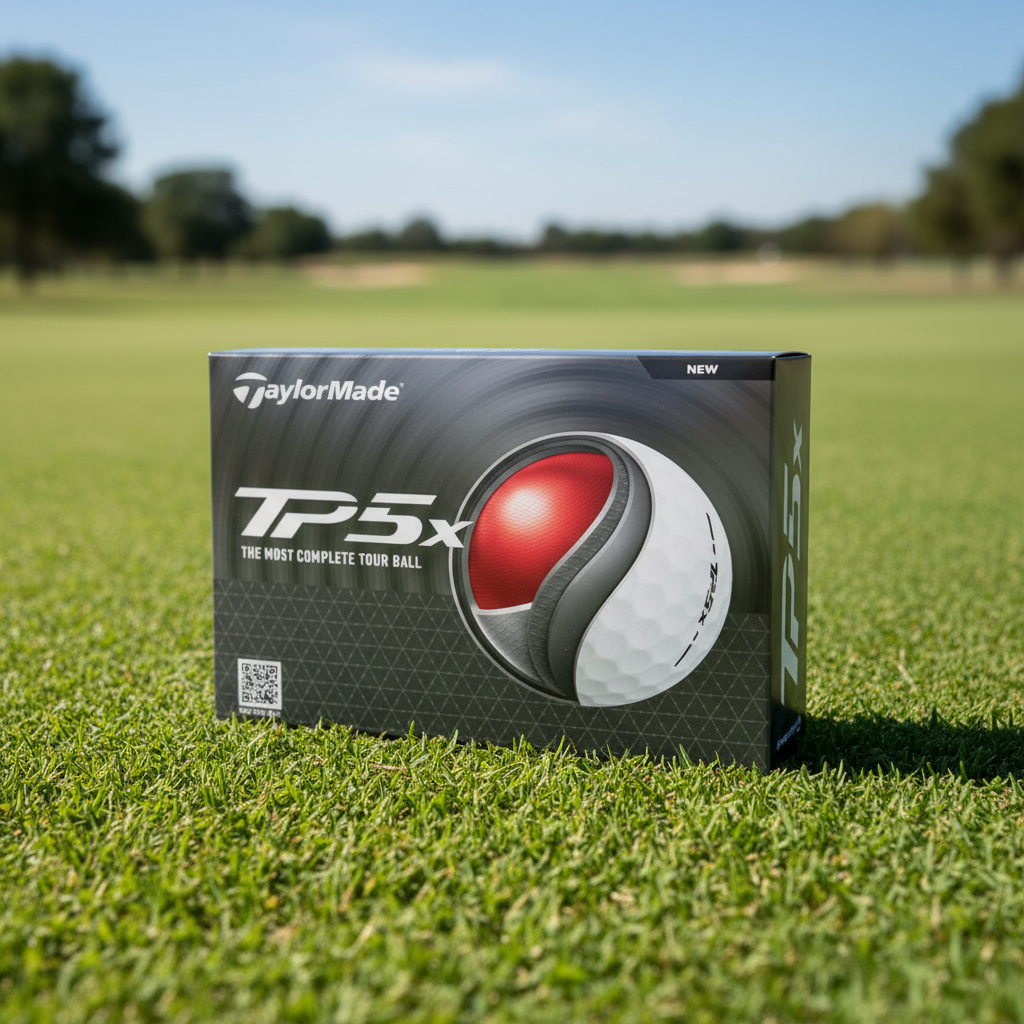 Custom Logo TaylorMade TP5X Golf Ball 5-Layer Tour Ball - Tournamentshowroom.com
