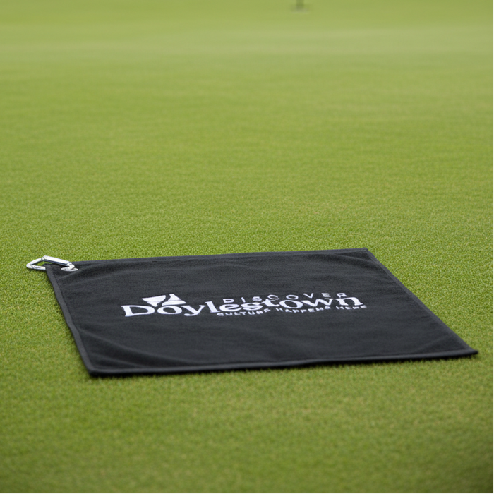Custom Logo 15" x 18" Terry Golf Towel
