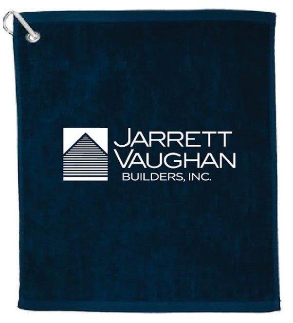 Custom Logo 15" x 18" Terry Golf Towel - Tournamentshowroom.com