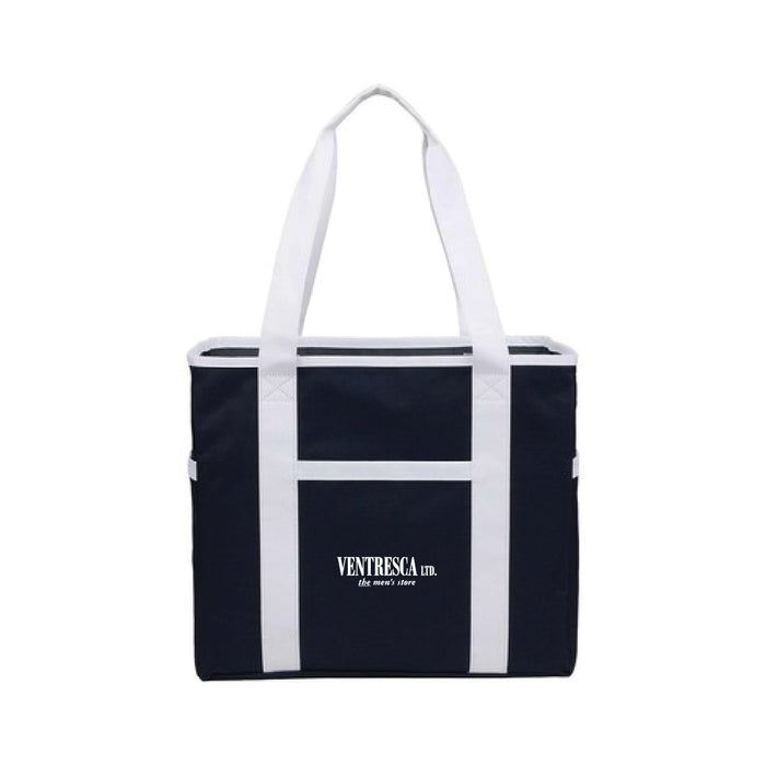 Custom Logo Varsity Club Everyday Tote Bag - Tournamentshowroom.com