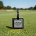Custom Logo Antique Golf Bag Tag with Engraved Medallion - Tournamentshowroom.com