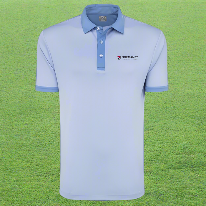 Custom Logo Embroidered Callaway® Men's Oxford Polo Shirt