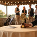 Personalized 15-inch classic golf trophy with custom logo for corporate golf events