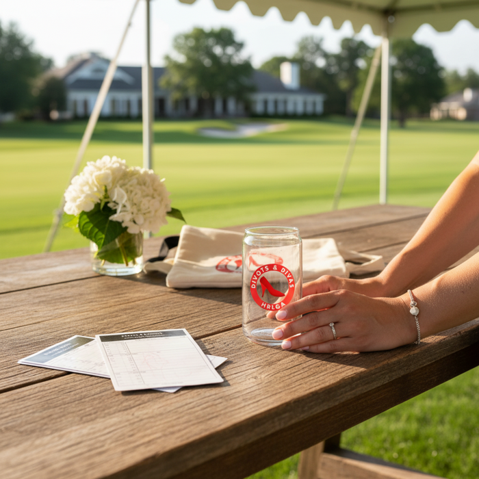 Personalized Classic Cola Glass for corporate gifts and hospitality events
