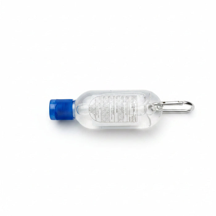 Personalized Clip-N-Go Hand Sanitizer for event giveaways and corporate promotions
