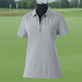 Custom Logo Callaway Ladies' Tonal Polo Shirt embroidered for golf tournaments and corporate events.