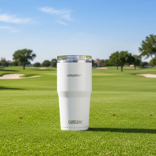 Custom Logo CamelBak Thrive 20 oz insulated tumbler for golf tournaments and promotional events.
