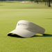 Custom Logo Classic Cotton Twill Golf Sun Visor with embroidered logo for golf tournament giveaways.