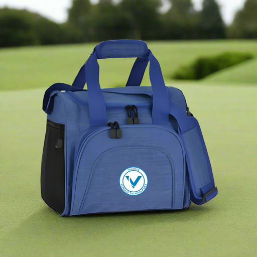 Custom Logo ClubChill 18-can golf cooler with insulated compartment for tournaments and promotional events.