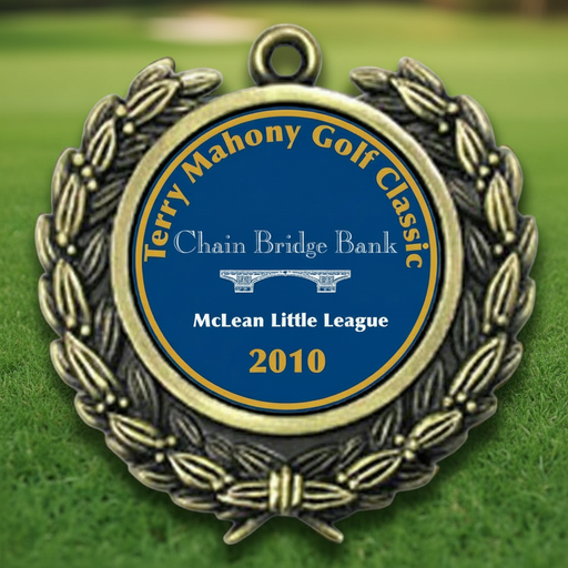 Custom Logo Color Magic Golf Bag Tag with stainless steel cable for golf tournaments and corporate golf giveaways.