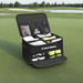 Custom Logo Fold Away Golf Trunk Organizer with ventilated shoe compartment for golf tournament gifts.