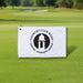 Custom logo 16x25 premium golf towel for promotional golf merchandise events