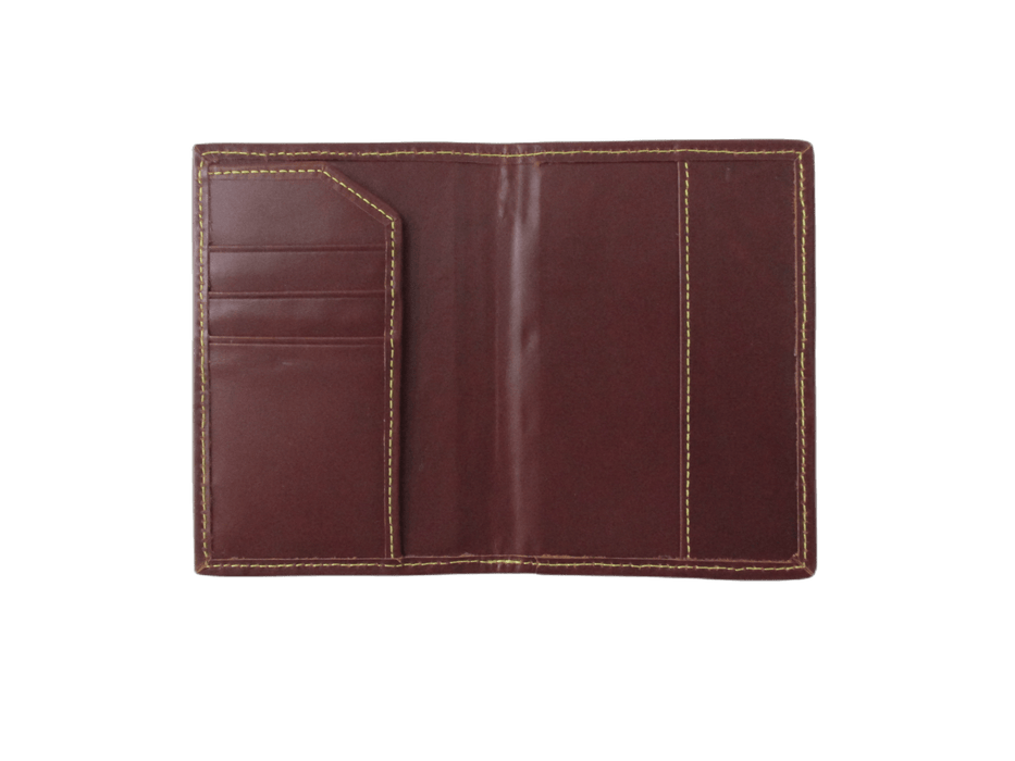Custom Logo Leather Passport Holder