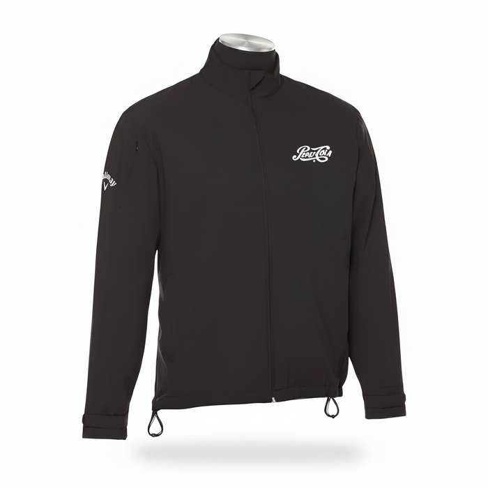 Custom Logo Callaway Men's Full Zip Embroidered Wind Jacket